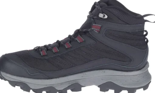 Moab Speed Thermo Mid WP Spike nastalliset talvikengät, musta-Merrell Fashion