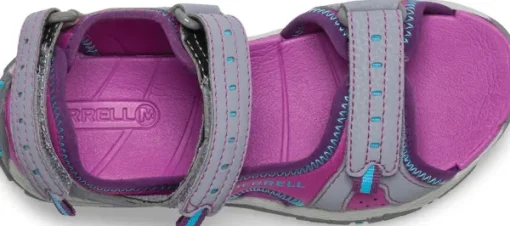 Merrell Panther Sandal 2.0 lasten urheilusandaalit, harmaa/punavioletti Discount