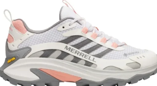 W's Moab Speed 2 GTX White/Soft Coral-Merrell Clearance