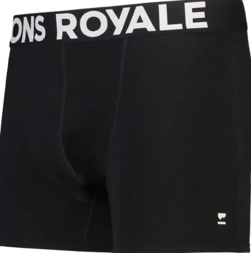 Hold 'em Shorty Boxer miesten alushousut, musta-Mons Royale Fashion