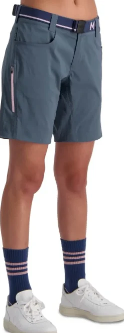Nomad naisten shortsit, Dark Denim-Mons Royale Outlet