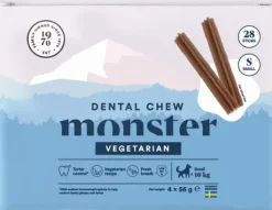 Monster Dog Dental Chew Vegan hammashoitoherkku, S, 28 kpl Fashion