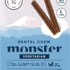 Monster Dog Dental Chew Vegan hammashoitoherkku, L, 28 kpl Best