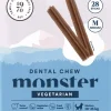 Monster Dog Dental Chew Vegan hammashoitoherkku, M, 28 kpl Clearance