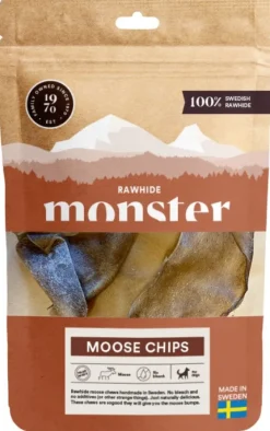 Raw hirvi chipsi pussi 10 st-Monster Best