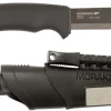 Bushcraft Survival Black Carbon Steel-Morakniv Best