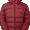 Lightline Jacket naisten untuvatakki, viininpunainen-Mountain Equipment Discount
