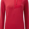 Lumiko Zip T naisten fleecepaita, Capsicum Red-Mountain Equipment New