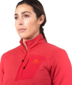 Mountain Equipment Lumiko Zip T naisten fleecepaita, vihreä Clearance