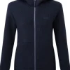 Mountain Equipment Moreno Hooded Jacket naisten fleecehuppari, tummansininen Discount