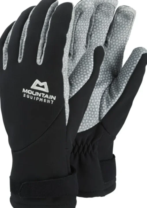 Mountain Equipment Super Alpine Glove käsineet, Black/Titanium Hot