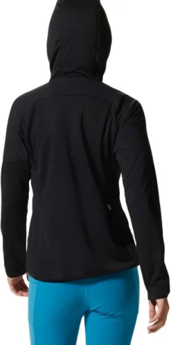 Stratus Range Full Zip naisten fleecehuppari, musta-Mountain Hardwear Sale
