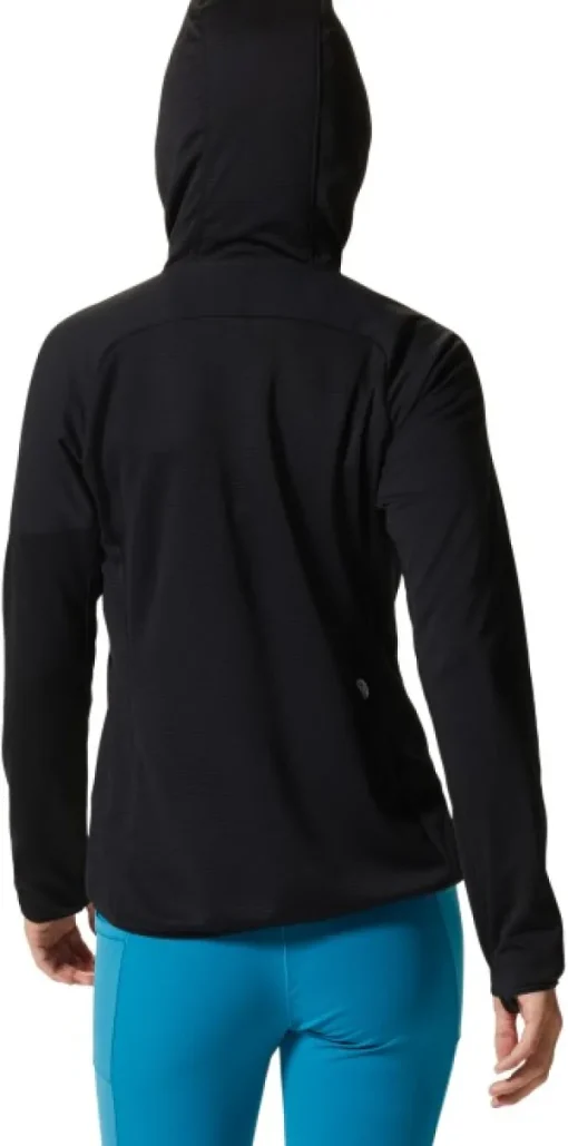 Stratus Range Full Zip naisten fleecehuppari, musta-Mountain Hardwear Sale
