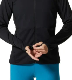 Stratus Range Full Zip naisten fleecehuppari, musta-Mountain Hardwear Sale