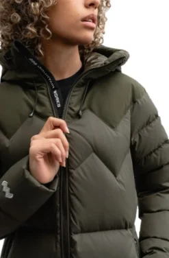 Mountain Works Cocoon Down Coat naisten untuvatakki, Military Discount
