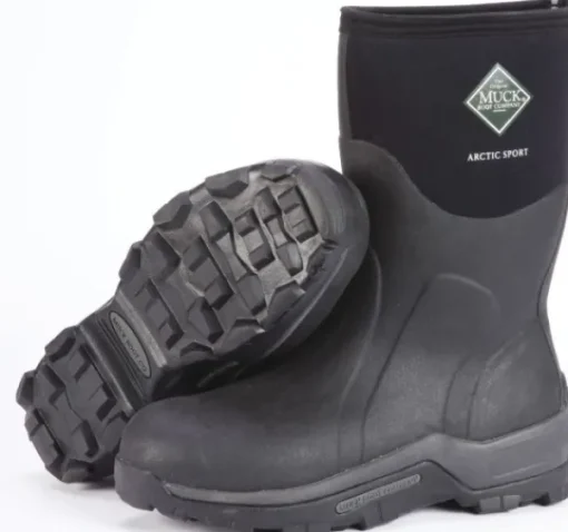Arctic Sport Mid -40°C Unisex Black-Muck Boot Best