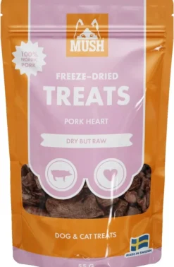 MUSH Treats Frystorkat Grishjärta 50 g-MUSH VAINU Sale