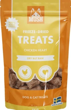 MUSH VAINU MUSH Treats Frystorkat Kycklinghjärta 50 g Online