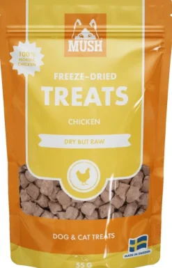 MUSH VAINU MUSH Treats Frystorkat Kyckling 55 g Hot