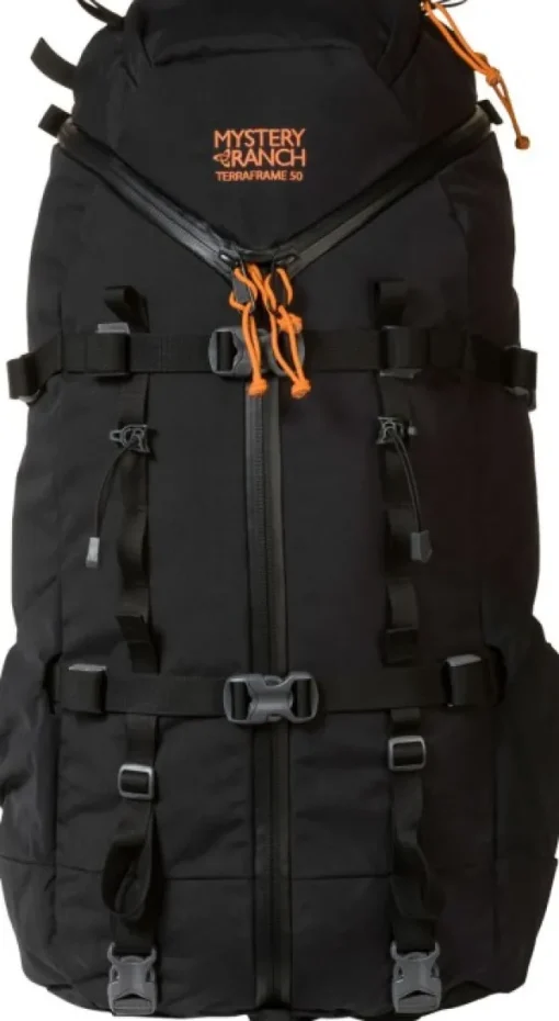 Mystery Ranch Terraframe 3-Zip 50 rinkka, Black Best