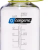 Nalgene Bottle 0,5 L Narrow Mouth Sustain Clear/green New