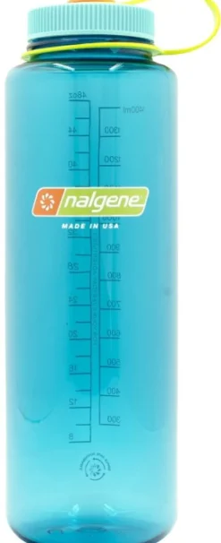 Bottle 1,4 L Wide Mouth Sustain Cerulean-Nalgene Sale