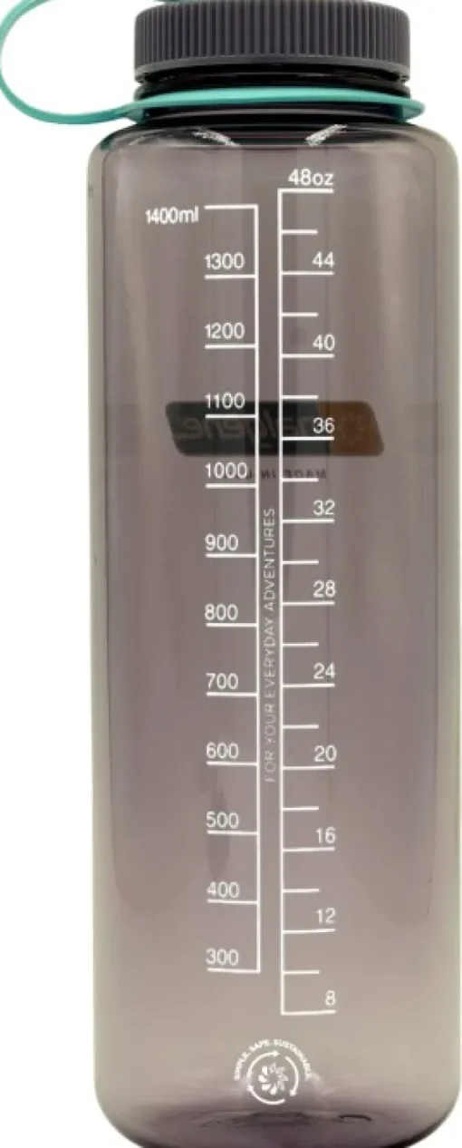 Bottle 1,4 L Wide Mouth Sustain Aubergine-Nalgene Discount