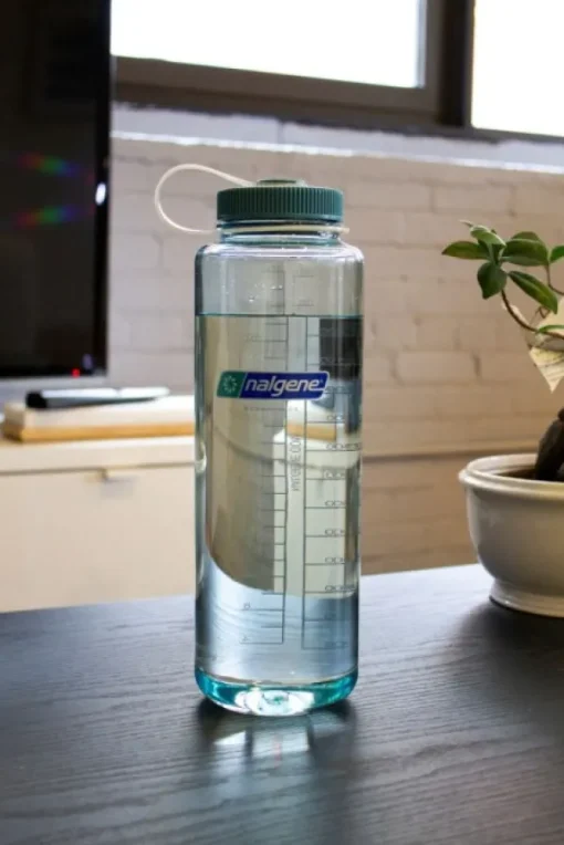 Bottle 1,4 L Wide Mouth Sustain Cerulean-Nalgene Sale