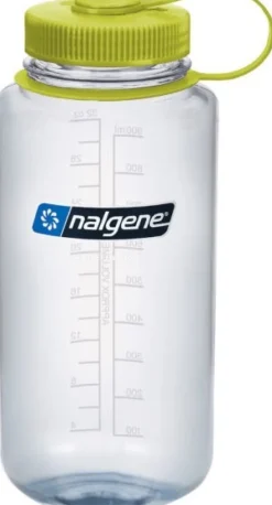 Nalgene ympäristöystävällinen pullo, 1 L, kirkas Hot