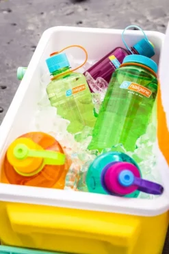 ympäristöystävällinen pullo, 1 L, vaaleaturkoosi-Nalgene Clearance