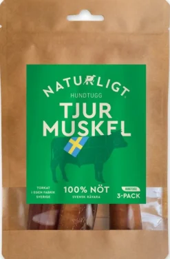 Naturligt Hundtugg Naturligt puruluu Härkälihasta 3-kpl Fashion