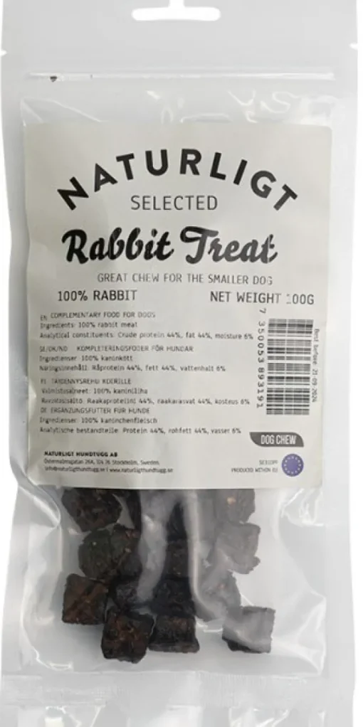 Rabbit Treat makupalat kani, 100 g-Naturligt Selected Fashion