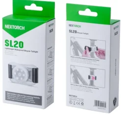 SL20 Pyörän takavalo, punainen LED-Nextorch New