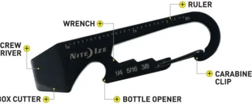 DoohicKey Ratchet Key Tool monitoimityökalu-Nite Ize Fashion