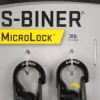 S-Biner MicroLock Stainless Steel 2-Pack Black-Nite Ize Online