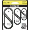 Nite Ize S-Biner 3-Pack Black Sale