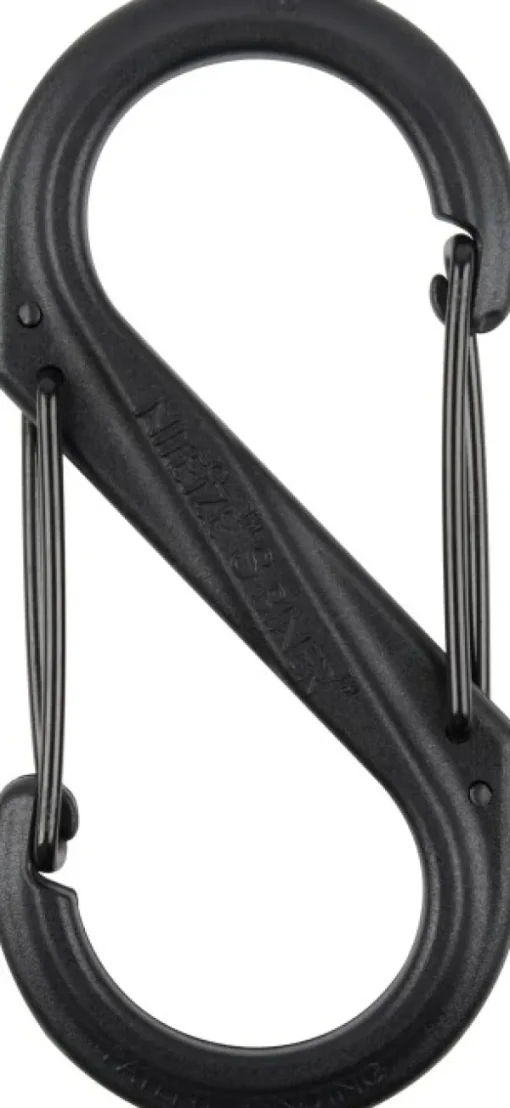 Nite Ize S-Biner Plastic Size #4 Black Discount