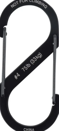 S-Biner Size #4 Black-Nite Ize Discount
