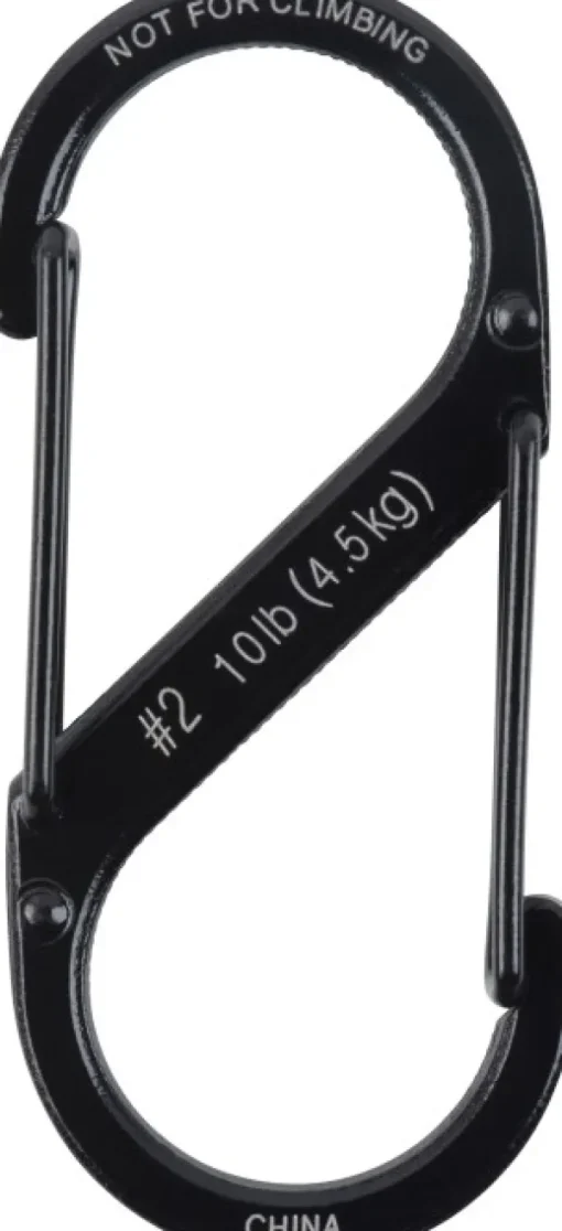 Nite Ize S-Biner Size #2 Black Clearance