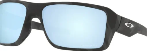 Oakley Double Edge Matte Black Camo Prizm Deep Water Polarized aurinkolasit, M/L Discount