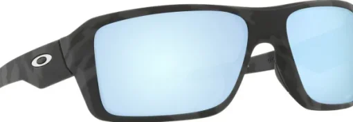 Oakley Double Edge Matte Black Camo Prizm Deep Water Polarized aurinkolasit, M/L Discount