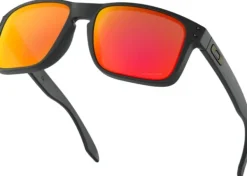 Holbrook Matte Black Prizm Ruby-Oakley Best