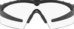 Industrial SI Military M Frame 2.0 Matte Black w. Clear Lens-Oakley New
