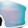 Line Miner Matte White Prizm Snow Sapphire laskettelulasit, XL-Oakley Hot