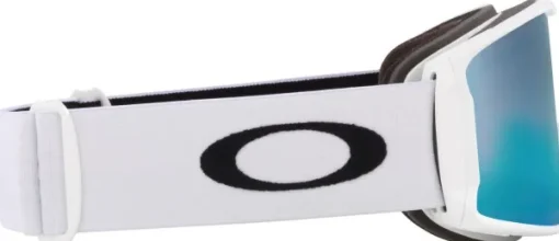 Line Miner Matte White Prizm Snow Sapphire laskettelulasit, XL-Oakley Hot