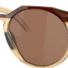 Oakley M'S HSTN Dark Amber/Light Curry Prizm Tungsten Fashion