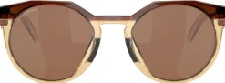 Oakley M'S HSTN Dark Amber/Light Curry Prizm Tungsten Fashion