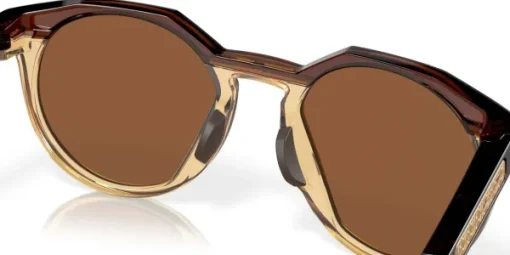 Oakley M'S HSTN Dark Amber/Light Curry Prizm Tungsten Fashion