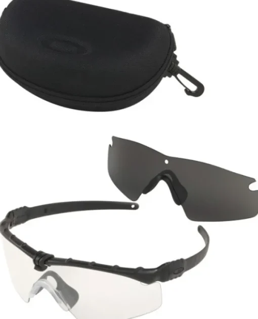 Oakley SI Ballistic M Frame 3.0 Matte Black with Clear & Grey Shooting Lenses Online