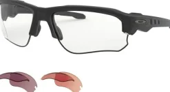 S.I. Speed Jacket Array Matte Black with Clear, Prizm TR22 & Prizm TR45 Lenses-Oakley Fashion